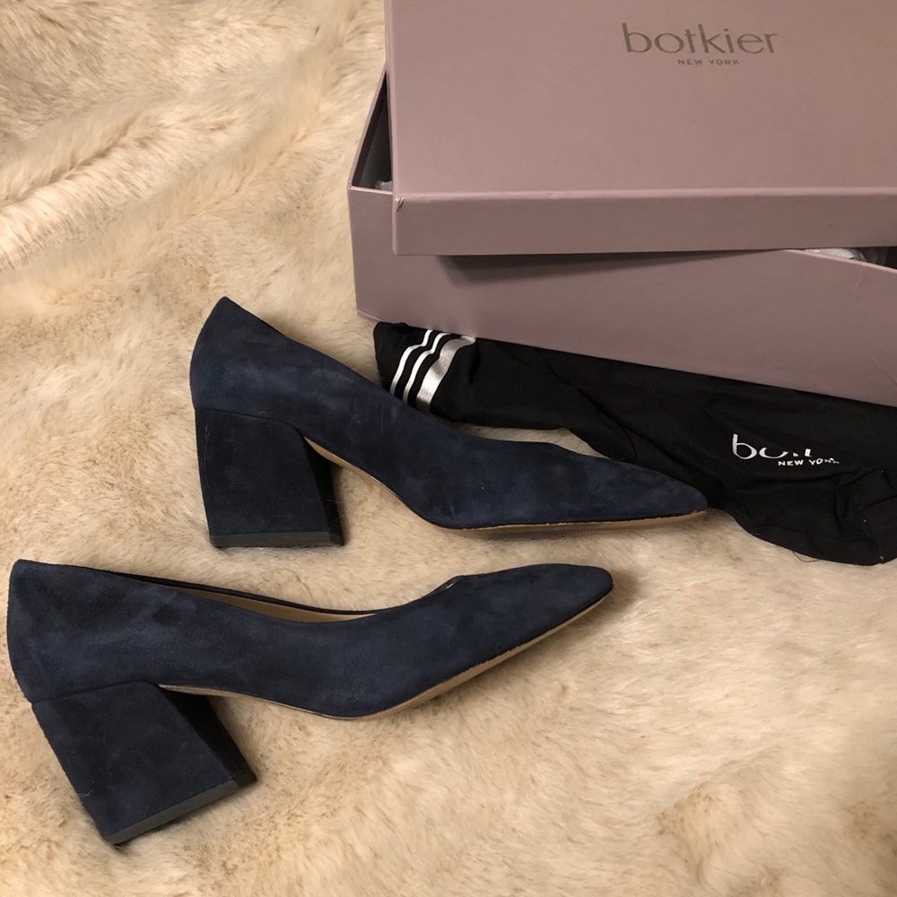 EUC Botkier New York Stella Pumps Winter Navy 8.5